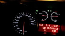 Alfa Romeo Giulietta 0-100 km/h 1.4 TB 120hp SAVALI Acceleration  Dynamic mode ( wet road )