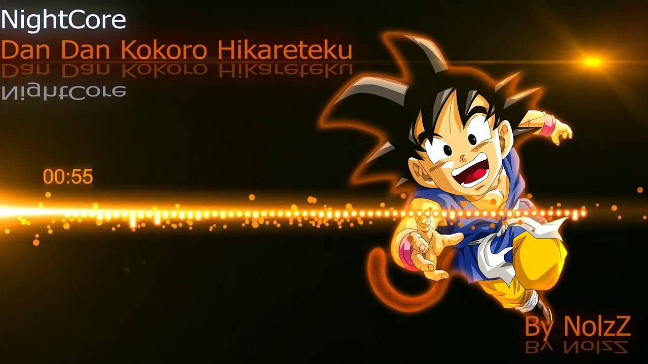 NightCore -  Dan Dan Kokoro Hikareteku [HD]