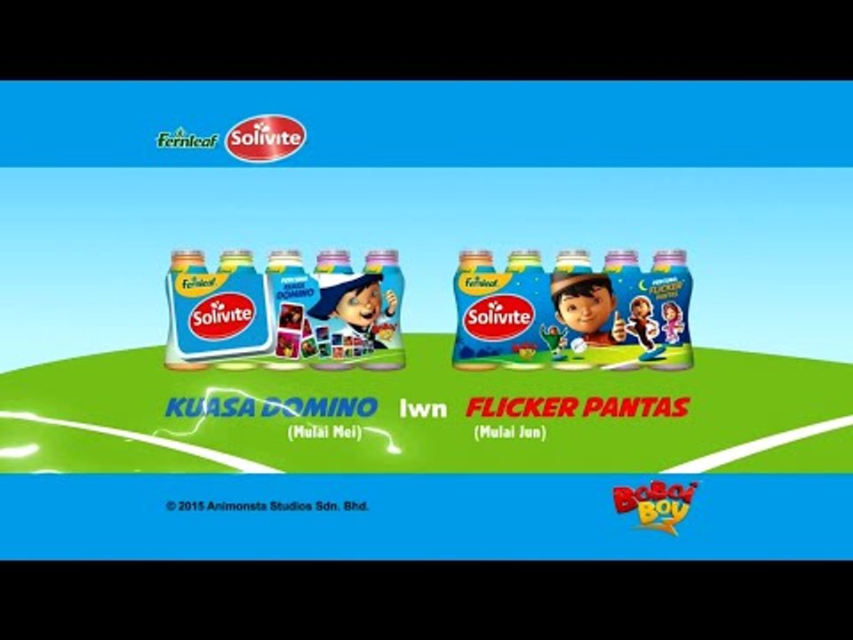 BoBoiBoy Fernleaf Solivite Domino Promo