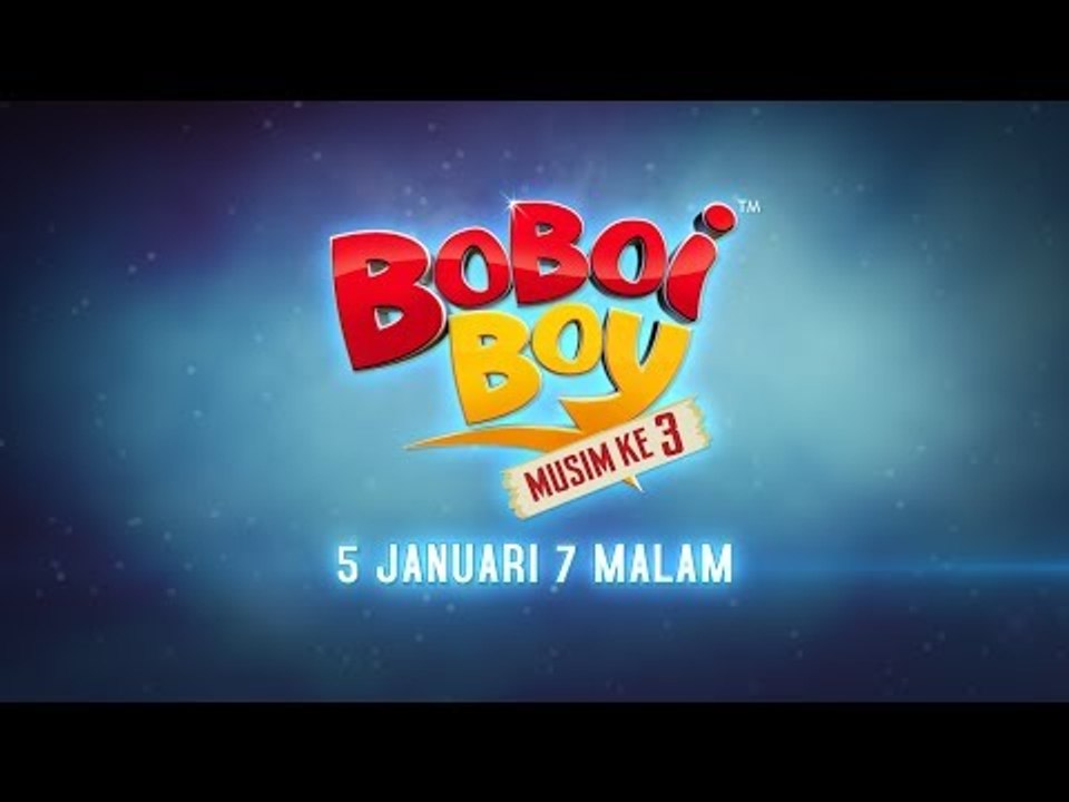 BoBoiBoy Musim 3 Januari Promo