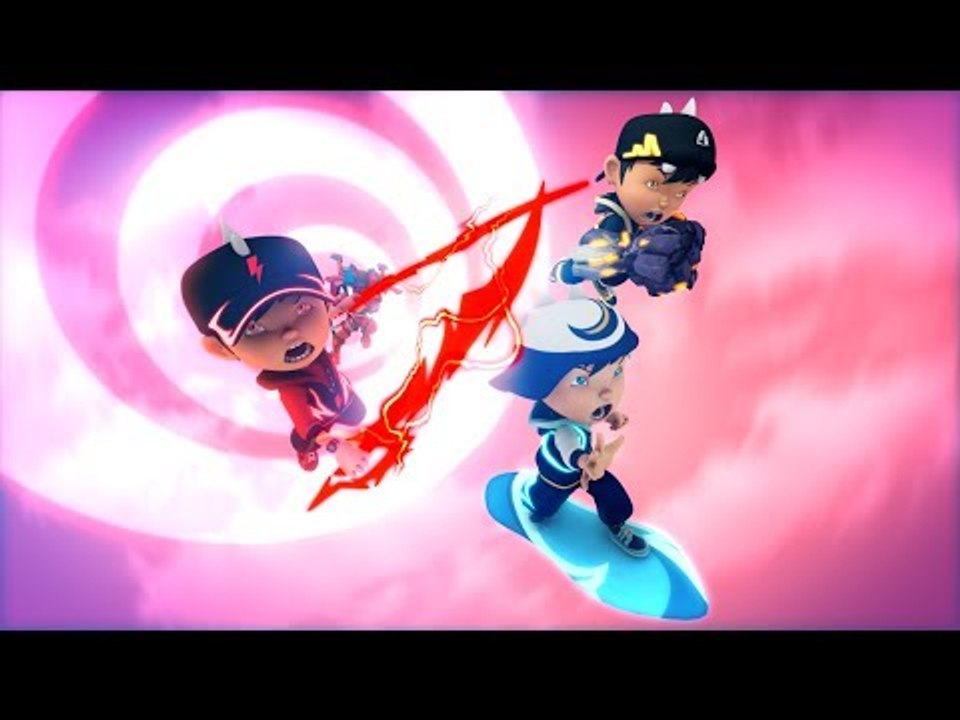 BoBoiBoy: Golem Naga Tanah vs Naga Bayang Ejo Jo HD