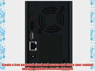 BUFFALO LinkStation 2-Drive (2 x 1 TB) RAID NAS Personal Cloud Storage and Media Server