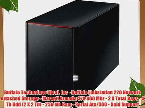 Buffalo Technology (Usa) Inc - Buffalo Linkstation 220 Network Attached Storage - Marvell Armada