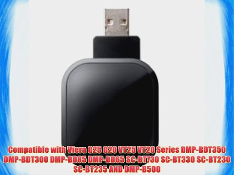 Panasonic DY-WL10 Wireless LAN Adapter for select Panasonic Viera HDTVs and Blu-ray Disc Players