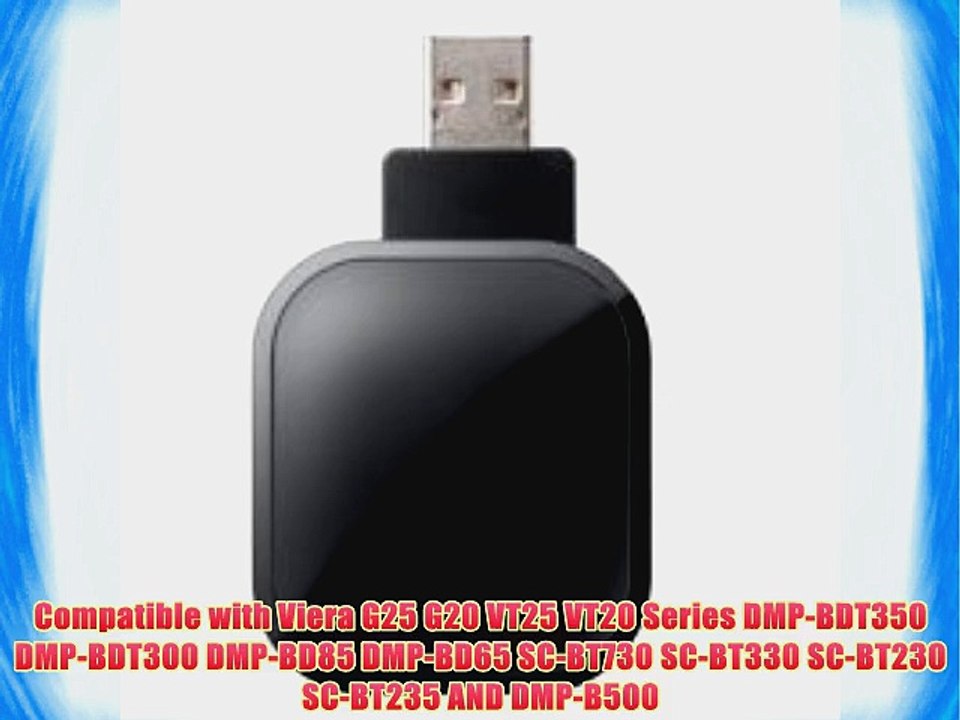 Panasonic DY-WL10 Wireless LAN Adapter for select Panasonic Viera HDTVs and Blu-ray Disc Players