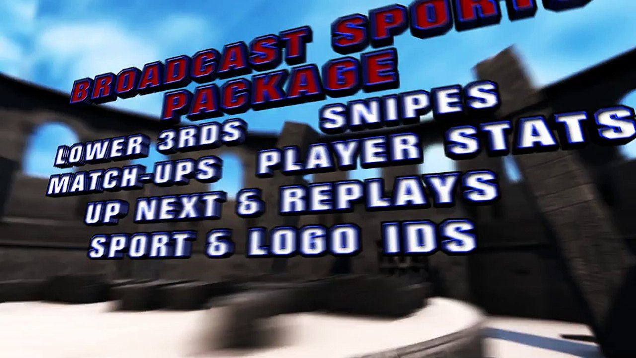 After Effects Project Files - Coliseum Broadcast Package - VideoHive 8901928