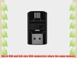 Leef Bridge USB 3.0 64GB Dual USB Flash Drive (Black) for Android Phones and Tablets Mac and