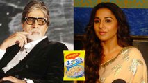 Vidya Balan Reacts To Amitabh Bachchan Being Blamed For Endorsing Maggi