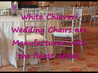 Ballroom White Chiavari Chair - Larry Hoffman