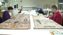 Old Masters bark paintings conservation