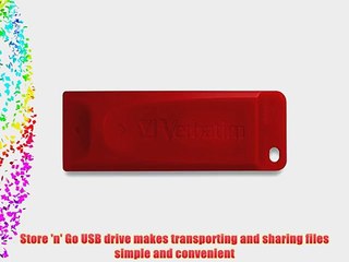 Verbatim Store 'n' Go 128 GB USB Drive Red 98525