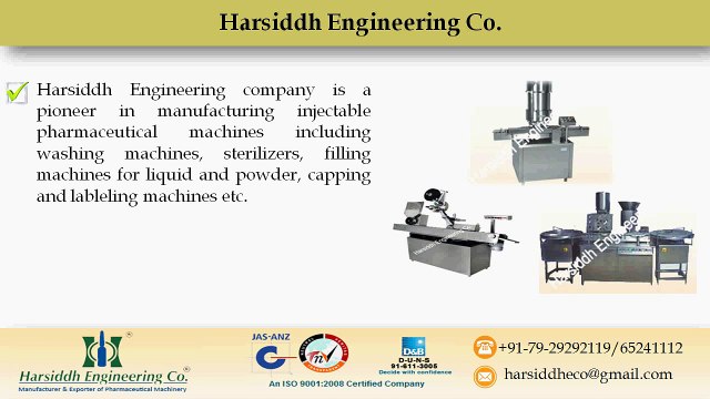 Washing, Filling, Capping & Labeling Machines by pharmamachinery.in
