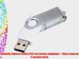 CaseBuy? 10-Pack 1GB 1G USB 2.0 Swivel Design Digital Data Storage Device Bulk - Flash Drive