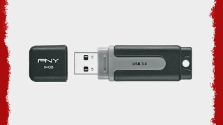 PNY Turbo Attach? 64GB USB 3.0 Flash Drive - P-FD64GTBAT2-GE