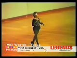 Tina Kneisley 1983 World champion roller figure skater - Texas