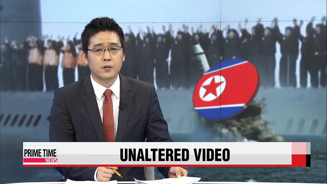 N. Korea releases new video showing credible SLBM footage