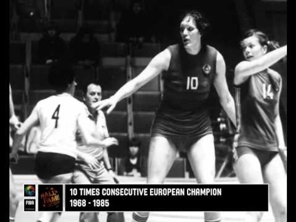 Uljana SEMJONOVA - FIBA Hall of Famer 2007 Class