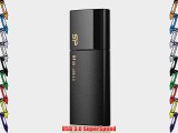 Silicon Power 64GB Blaze B05 USB 3.0 Retractable Flash Drive R/W up to 120/50 MB/s Black (SP064GBUF3B05V1K)