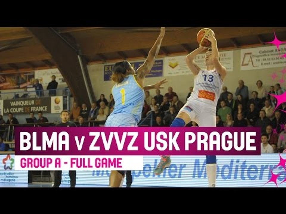 BLMA (FRA) v ZVVZ USK Prague (CZE) – Full Game - RS – 2014-15 EuroLeague Women