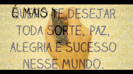 PARABÉNS CYNTHIÃO...