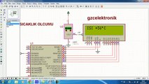 lm35 sensörü ile sıcaklık ölçümü