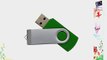 Generic 10pcs 8GB 8G USB 2.0 Flash Drive Thumb Stick Memory Drive Swivel Pen Drive Green