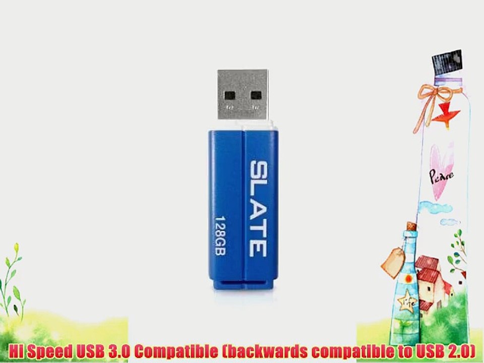 Patriot Slate USB 3.0 Flash Drive (PSF128GLSS3USB)