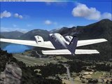 FSX Rundflug über die Schweizer Alpen DX 10