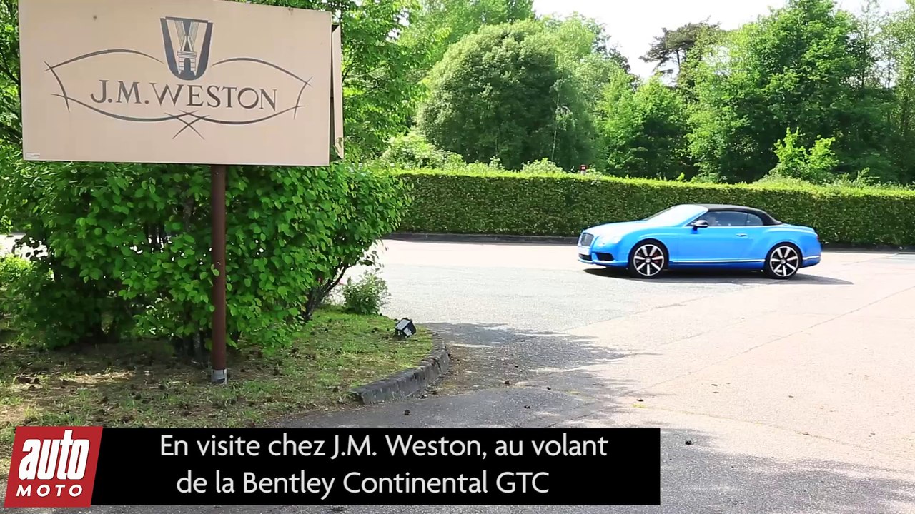 Chez Weston en Bentley Continental GTC : road trip AutoMoto 2015