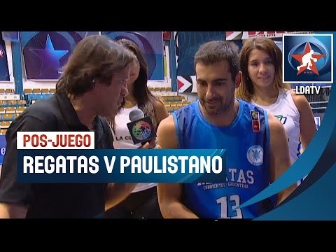 LDATV - Pos-juego: Regatas (ARG) vs. Paulistano (BRA)
