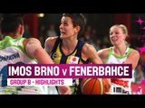 BK Imos Brno (CZE) v Fenerbahce (TUR) – Highlights – Regular Season – 2014-15 EuroLeague Women