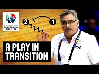 A Play in Transition - Julio Lamas - Basketball Fundamentals