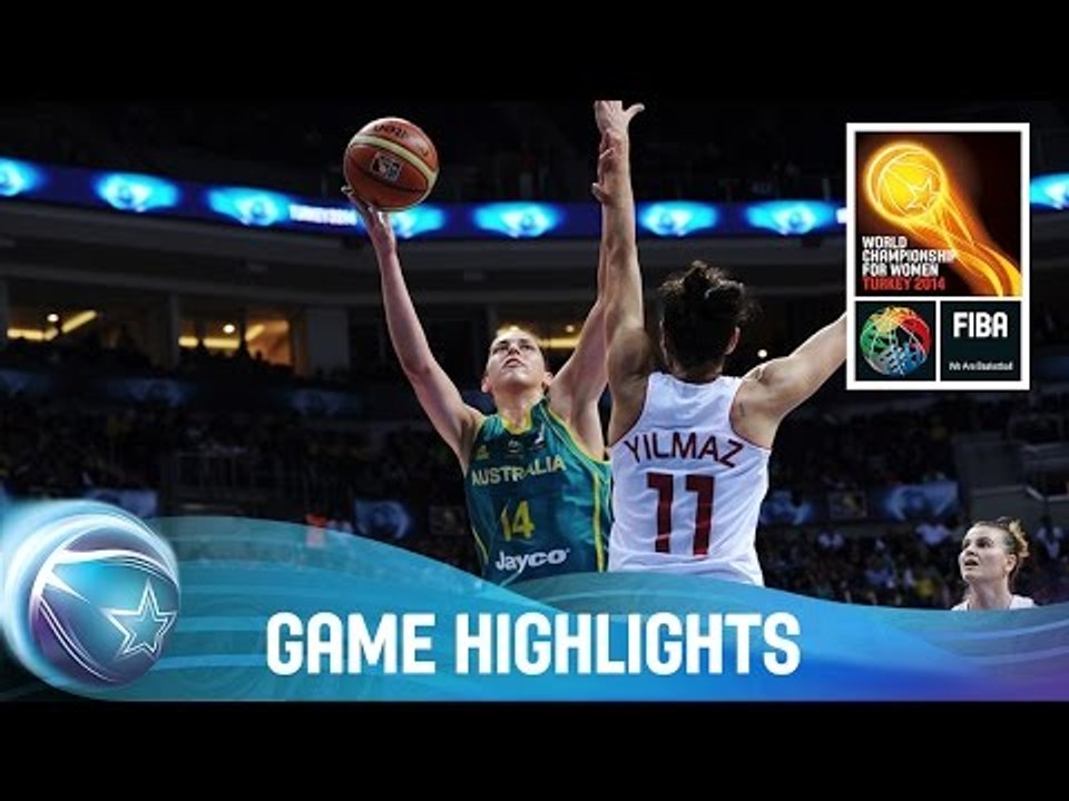 Turkey v Australia - 3rd Place Game - 2014 FIBA Basketball World Championship for Women