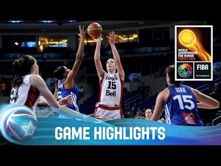 Canada v France - Classification Game 5-8 - 2014 FIBA World Championship for Women