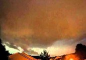 Timelapse Footage of Lightning Storm Over Colorado