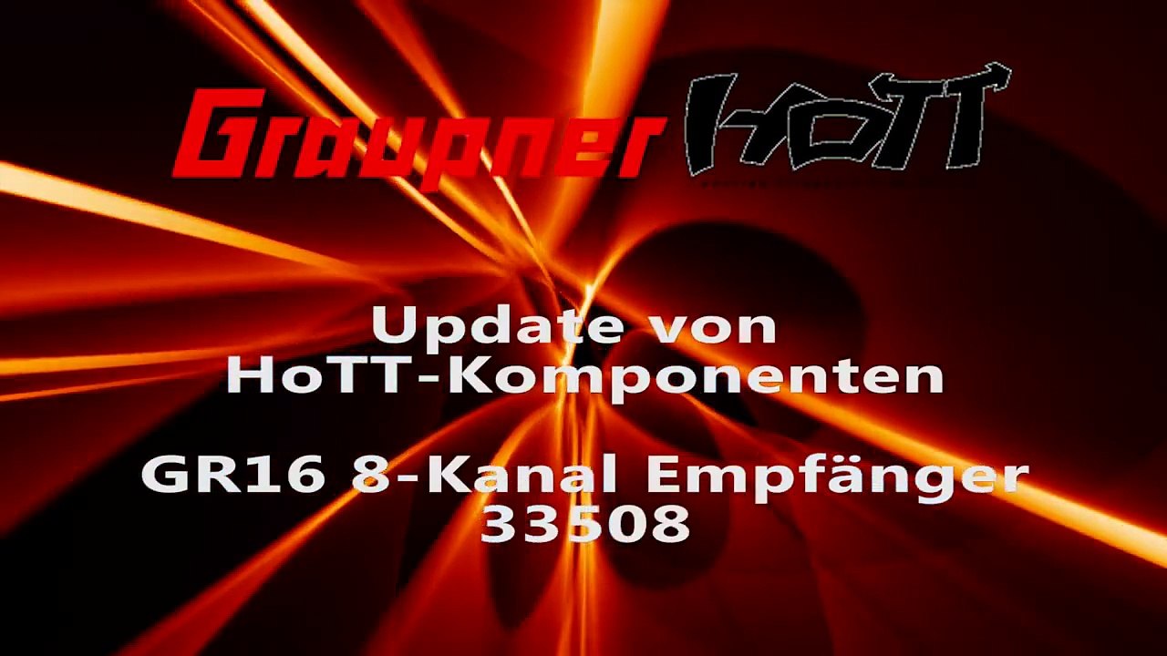 Updateanleitung GR-16 Empfänger GRAUPNER HoTT
