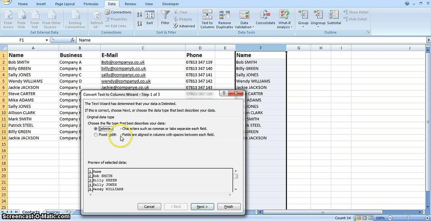 Microsoft Excel Data Manipulation (Excel Ace Tips)