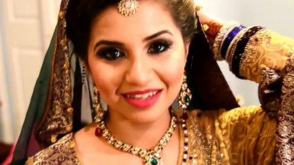 Real Pakistani Bridal Makeup by Naima- The Makeup Artist in DC