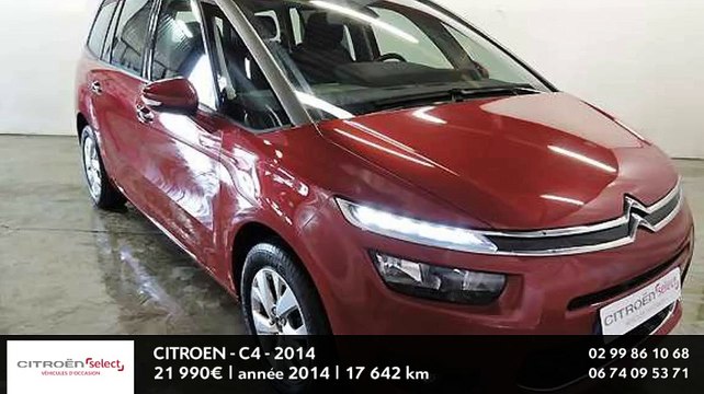 Annonce Occasion CITROëN Grand C4 Picasso II e-HDi 115 Intensive ETG6 2014