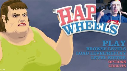 TRAGEDIA IN MOTO! Adrenalina Powa   Happy Wheels Ep 57