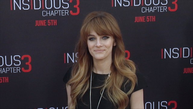 Aubrey Peeples Insidious Chapter 3 Los Angeles Premiere Red Carpet