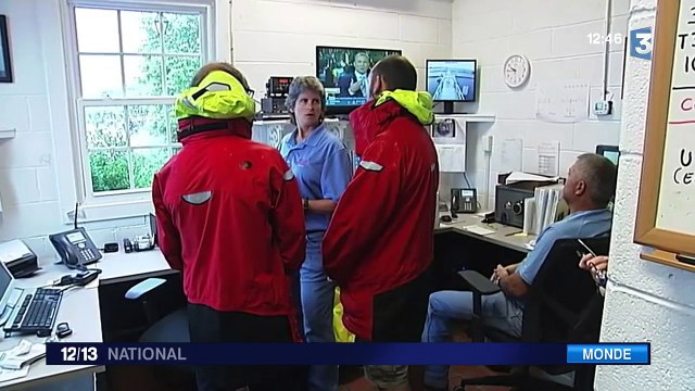 L'Hermione arrive en Amérique, comme en 1781
