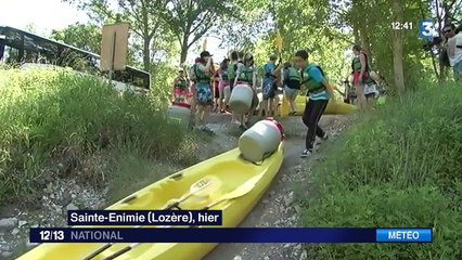 Les premiers vacanciers profitent des gorges du Tarn