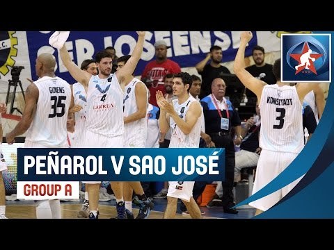 Peñarol (ARG) v Sao José (BRA) - Game Highlight - Group A - 2015 Liga de las Americas