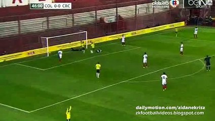 1-0 Radamel Falcao Goal | Colombia vs Costa Rica 06.06.2015