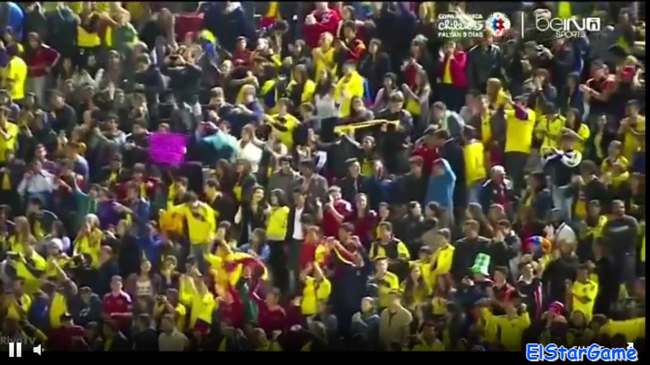 Colombia vs costa rica 1-0 gol de falcao 06/06/2015