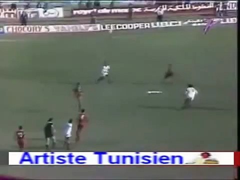 Tunisie 1-0 Maroc 1-0 but Tarek Dhiab en 1988