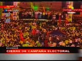 Correa Cierre de campaña por el SÍ desde Guayaquil Nueva Constitución 1/3 