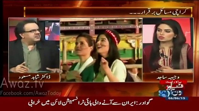 Dr.Shahid Masood takes class of Najam Sethi over 35 Punctures & announces to send him two legal notices