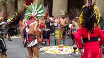 Danza Azteca en el Zócalo de la Cd. de México/Tenochtitlán